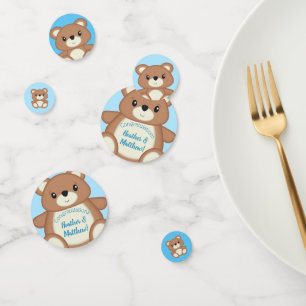 Teddy Bear Baby Shower Confetti