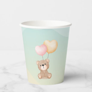 Teddy Bear Baby Shower Cups