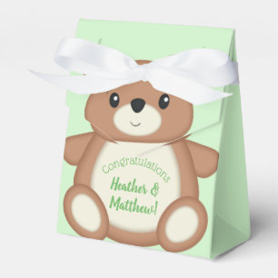 Teddy Bear Baby Shower Favour Box