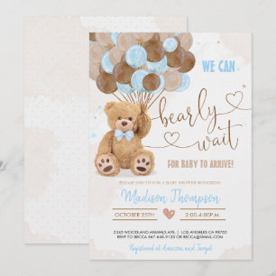 Teddy Bear Baby Shower Invitation