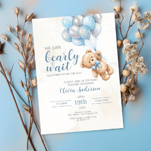 Teddy Bear Baby Shower Invitation