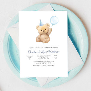 Teddy Bear Baby Shower Invitation