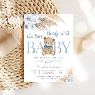 Teddy Bear Baby Shower Invitation