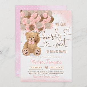 Teddy Bear Baby Shower Invitation