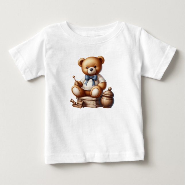 Teddy bear baby T-Shirt (Front)