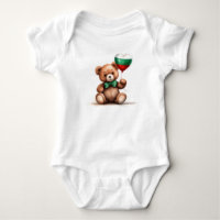 teddy bear & balloon with the Bulgarian flag.