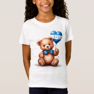 teddy bear & balloon with the Honduran flag. T-Shirt