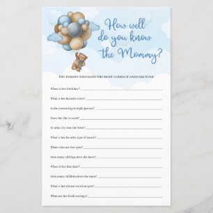 Teddy bear balloons How Well Do You Know The Mummy