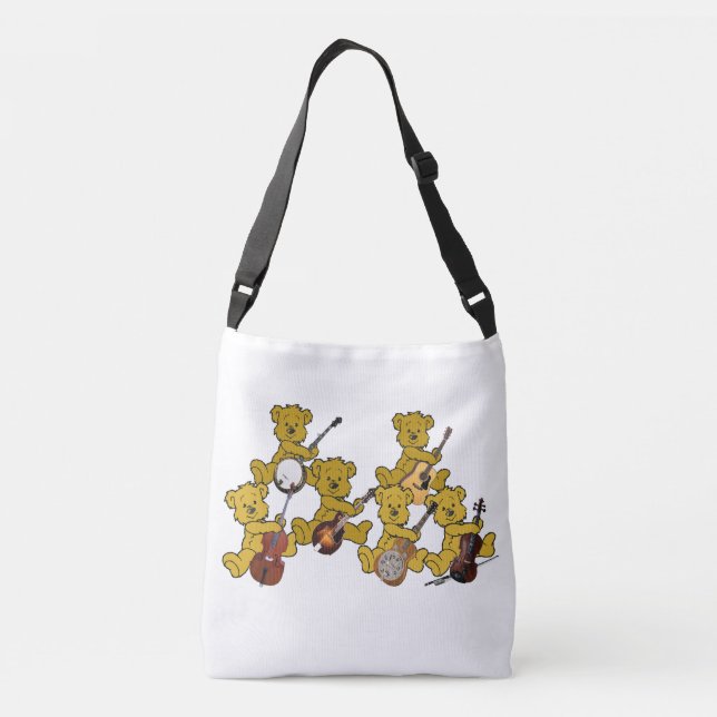TEDDY BEAR BAND - CROSSBODY BAG (Back)
