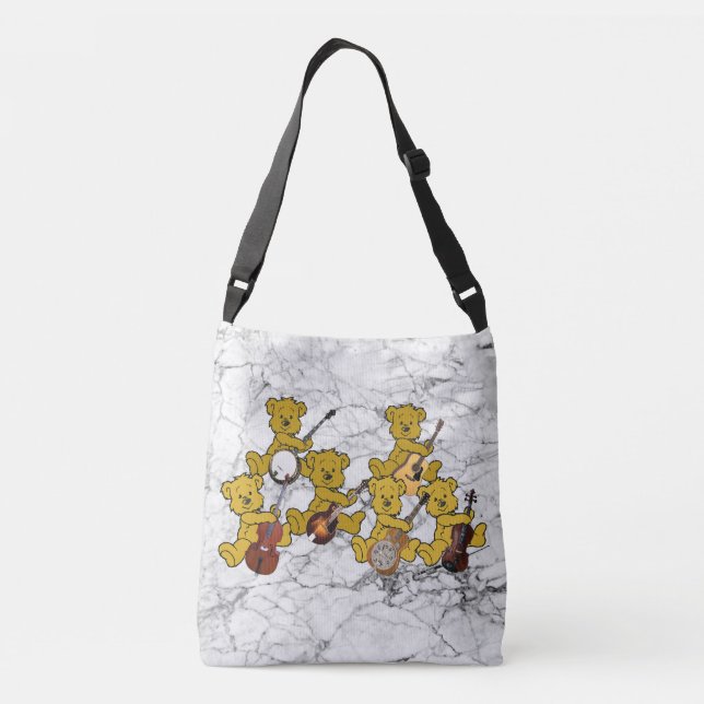 TEDDY BEAR BAND - CROSSBODY BAG (Back)