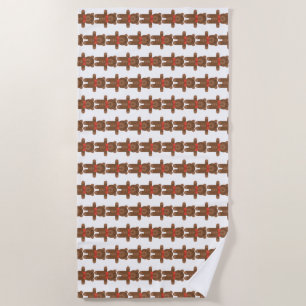 teddy bear beach towel