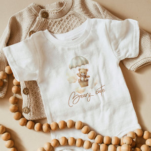 Teddy bear beary cute baby shower baby bodysuit