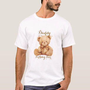 Teddy Bear Beige Balloon Birthday T-Shirt