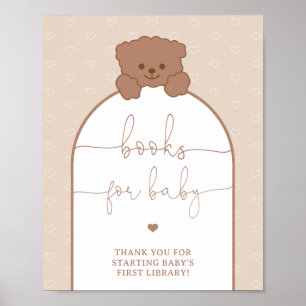 Teddy Bear Books for Baby Poster