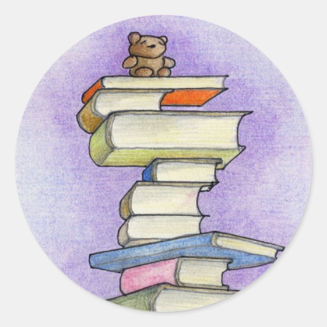 Teddy Bear Books Sticker (Front)