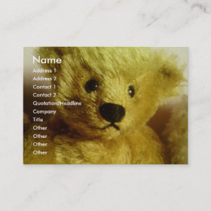 Teddy Bear Business Card