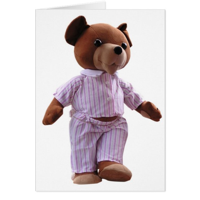 Teddy Bear Card (Front)