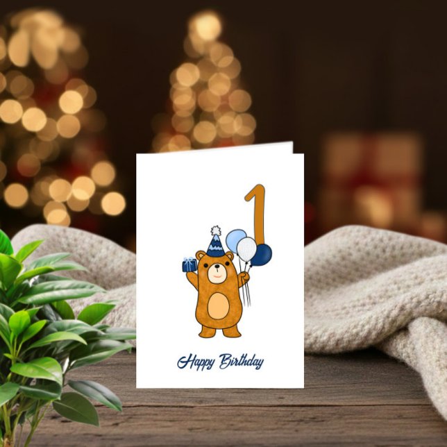 Teddy bear card (Creator Uploaded)