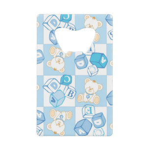 Teddy bear checked pattern