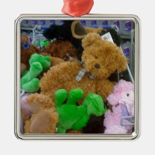 **TEDDY BEAR** CHRISTMAS ORNAMENT (Front)
