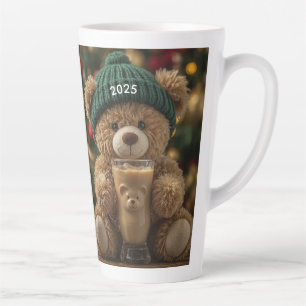Teddy Bear Coffee 2025 Christmas Latte Mug