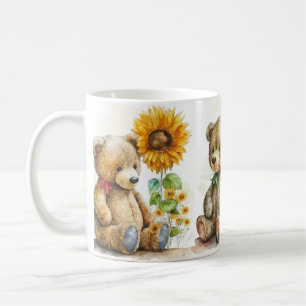 Teddy bear coffee mug