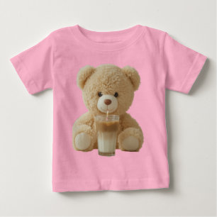 Teddy Bear Cold Brew  Baby T-Shirt