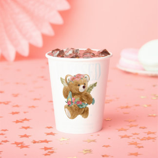 Teddy Bear Day - Celebrate Cuddles and Comfort Paper Cups