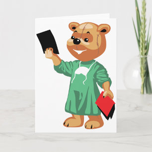 Teddy Bear Doctor Greeting Cards