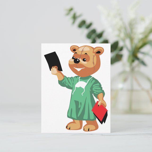 Teddy Bear Doctor Invitations (Creator Uploaded)
