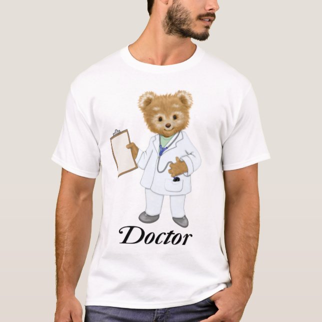 Teddy Bear Doctor T-Shirt (Front)