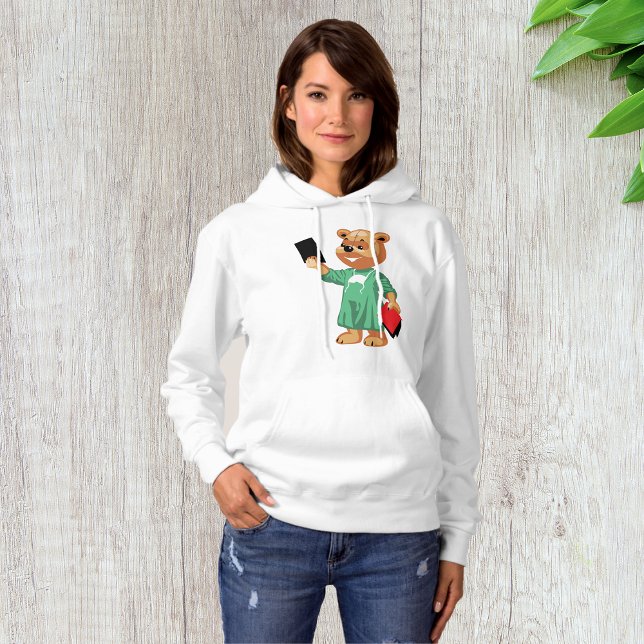 Teddy Bear Doctor Womens Hoodie (Creator Uploaded)