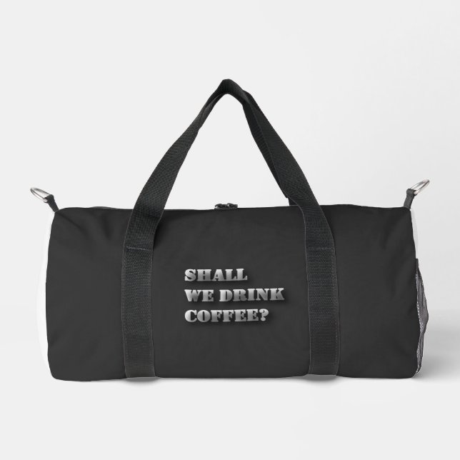 Teddy Bear Duffle Bag (Front)