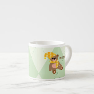 Teddy bear espresso cup