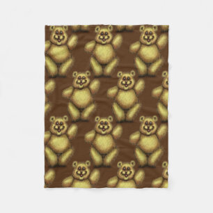 Teddy Bear Fleece Blanket
