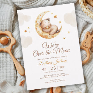 Teddy Bear Gender Neutral Baby Shower Invitation