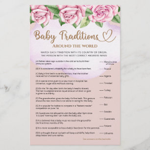 Teddy bear girl baby shower Baby Traditions
