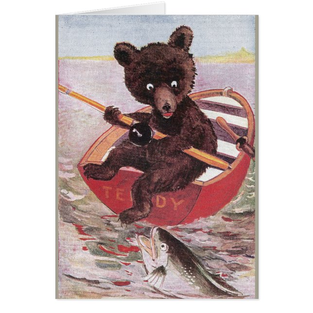 Teddy Bear Goes Fishing (Front)