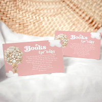 Teddy Bear Gold Balloons Girl Baby Shower