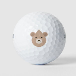 Teddy bear golf balls