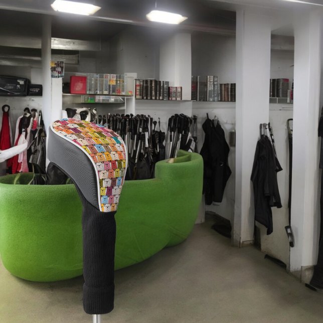 Teddy Bear Golf Head Cover (golf driver cover)