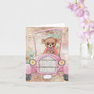 Teddy Bear Greeting Card