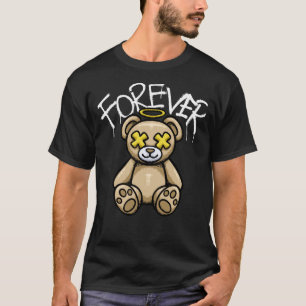 Teddy Bear Halo Streetwear T-Shirt