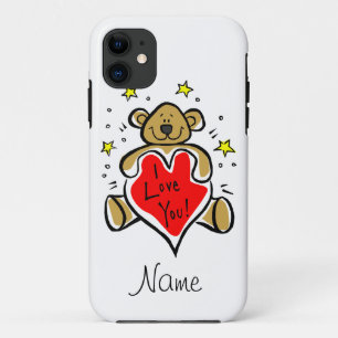 Teddy Bear I Love You iPhone 5 Case
