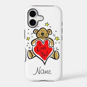 Teddy Bear I Love You iPhone 5 Case