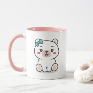 Teddy Bear Illustration Mug