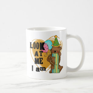 Teddy Bear I'm 1 Birthday T-shirts and Gifts Coffee Mug
