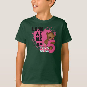 Teddy Bear I'm 5 Birthday T-shirts and Gifts