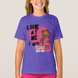 Teddy Bear I'm 5 Birthday T-shirts and Gifts