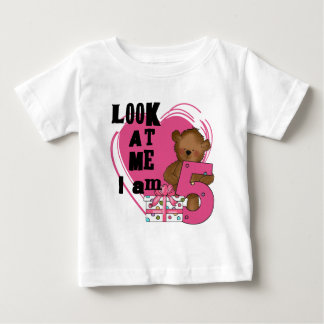 Teddy Bear I'm 5 Birthday T-shirts and Gifts